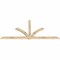 Ekena Millwork Redmond Rough Sawn Timber Gable Bracket, Douglas Fir, 96"W x 44"H x 2"D x 4"F, 11/12 Pitch GBW096X44X0204RED00RDF - alternate 5
